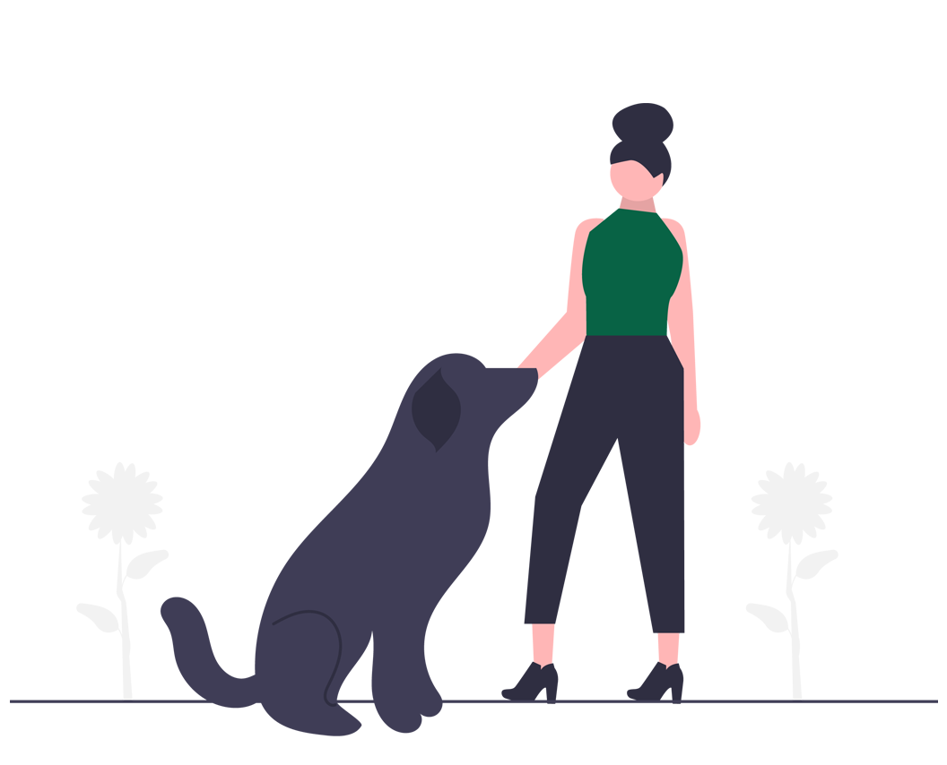 illustration of wo men talking under at tree